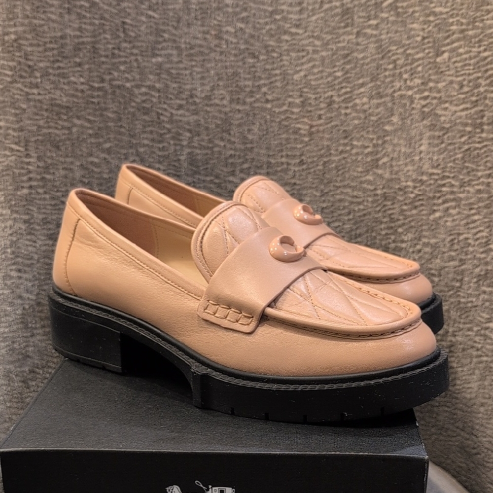 Coach Leah Quilted Loafer Women's